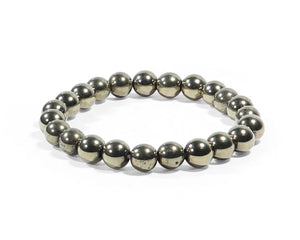 Golden Pyrite Bracelet for Money Attraction