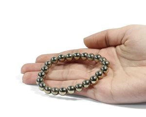 Golden Pyrite Bracelet for Money Attraction