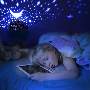Star Master Dream Color Changing Rotating Projection Lamp