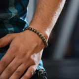 Golden Pyrite Bracelet for Money Attraction