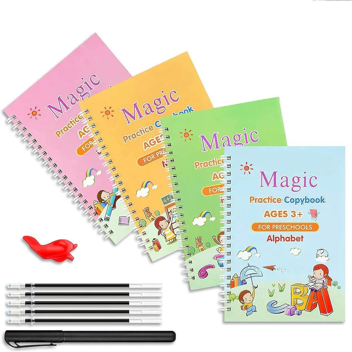 Magic Book Buy 1 set & Get 1 set FREE!!! + FREE Learning 2000+ pages downloadable PDF worksheet for kids